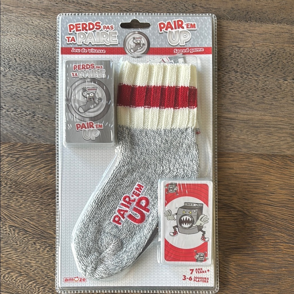 Pair’em up game/Perds pas ta paire jeu de société